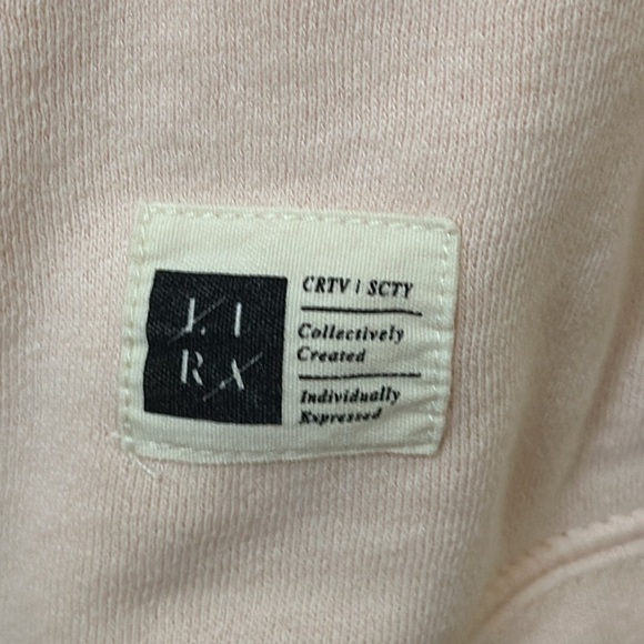 LIRA size, large pink, graphic pullover hoodie with graphic on back - Picture 6 of 11